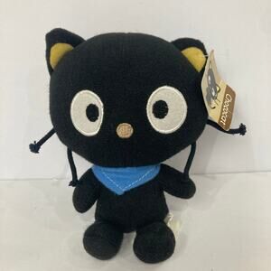 Chococat Black Cat Sanrio Fiesta 2011 Plush Doll Stuffed Toy W/ Tag 7”
